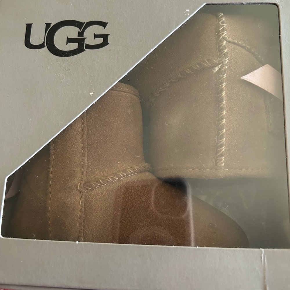 Chestnut Jesse bow Ugg boots